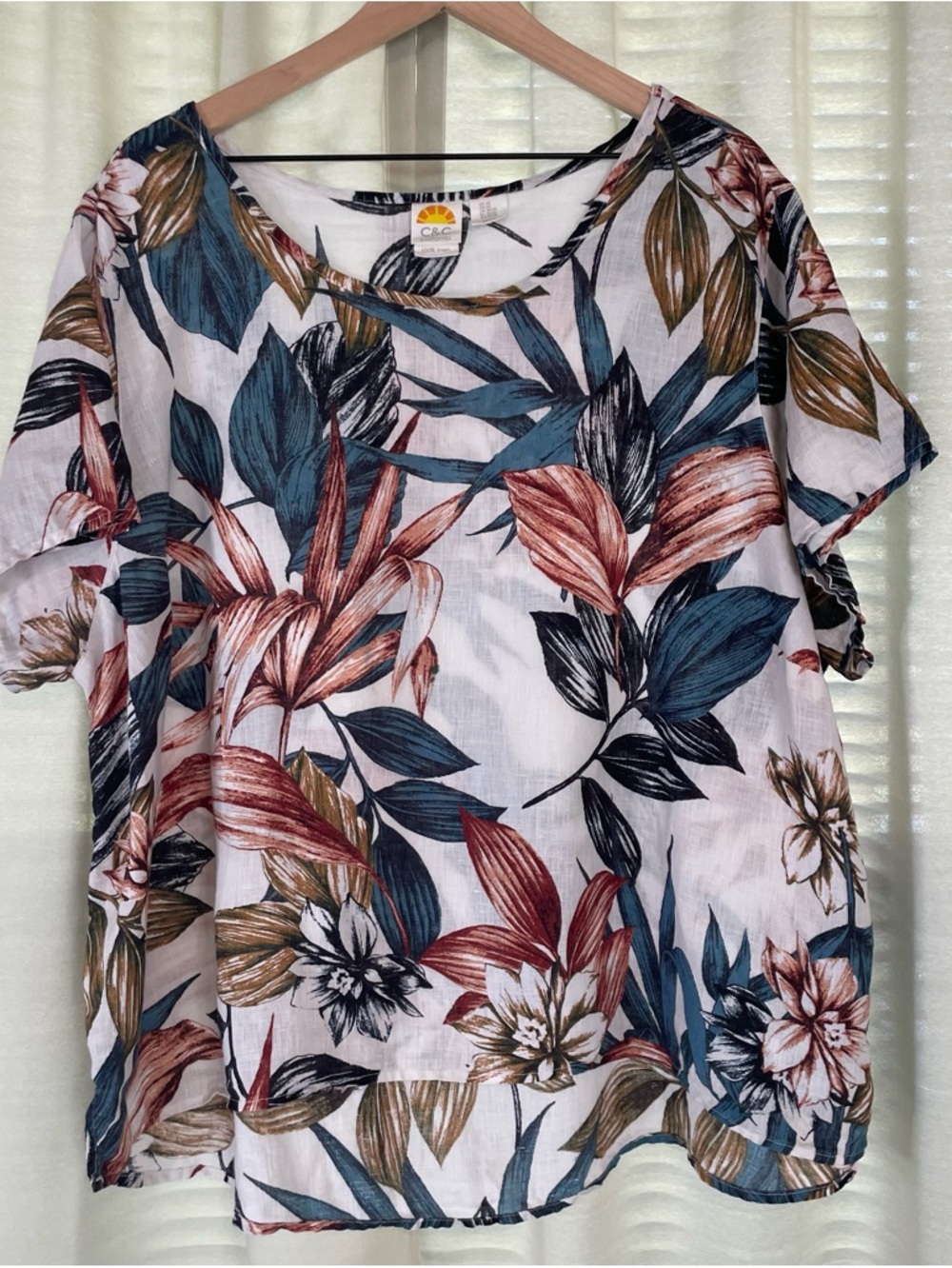 C&C California Linen Blouse